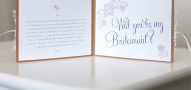 Will you be my Bridesmaid?
